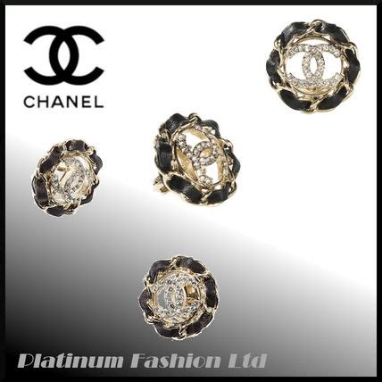 PREMIUM 関税込み【CHANEL】メタル CC ピアス AB8297 ロ .